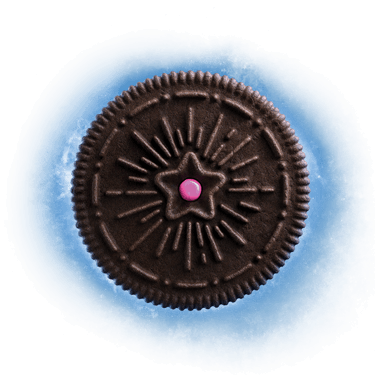Oreo cookie with Star